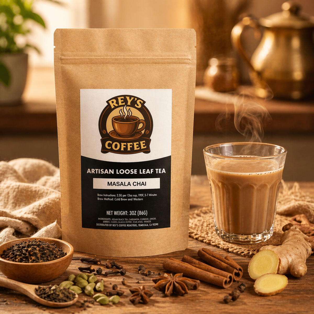 Masala Chai - Premium Indian Spiced Tea