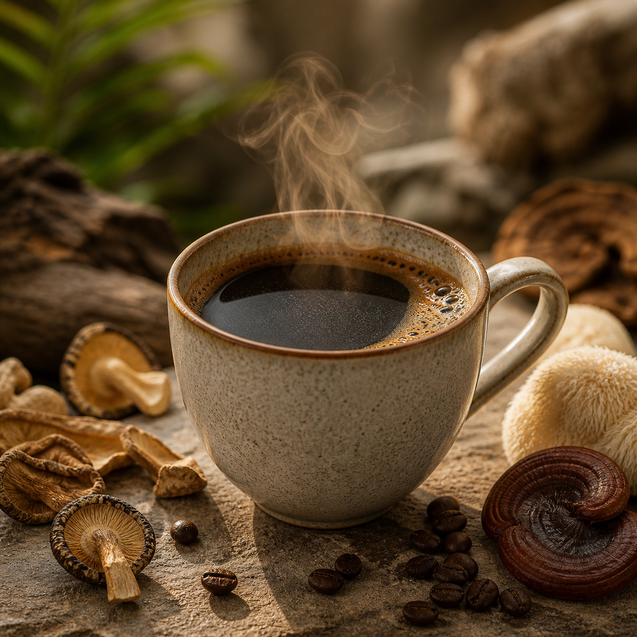 Coffee with Mushrooms Dark Roast - Functional Bold Brew