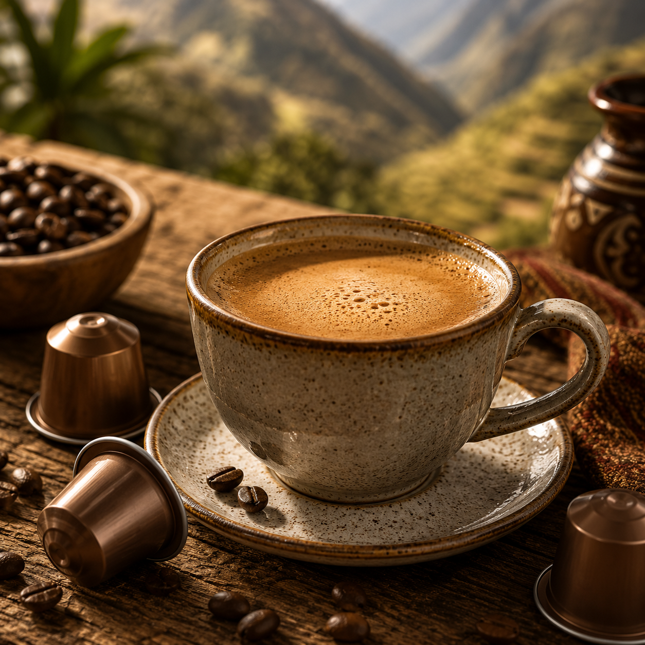 Peru Coffee Pods - Smooth & Balanced Single-Serve Coffee