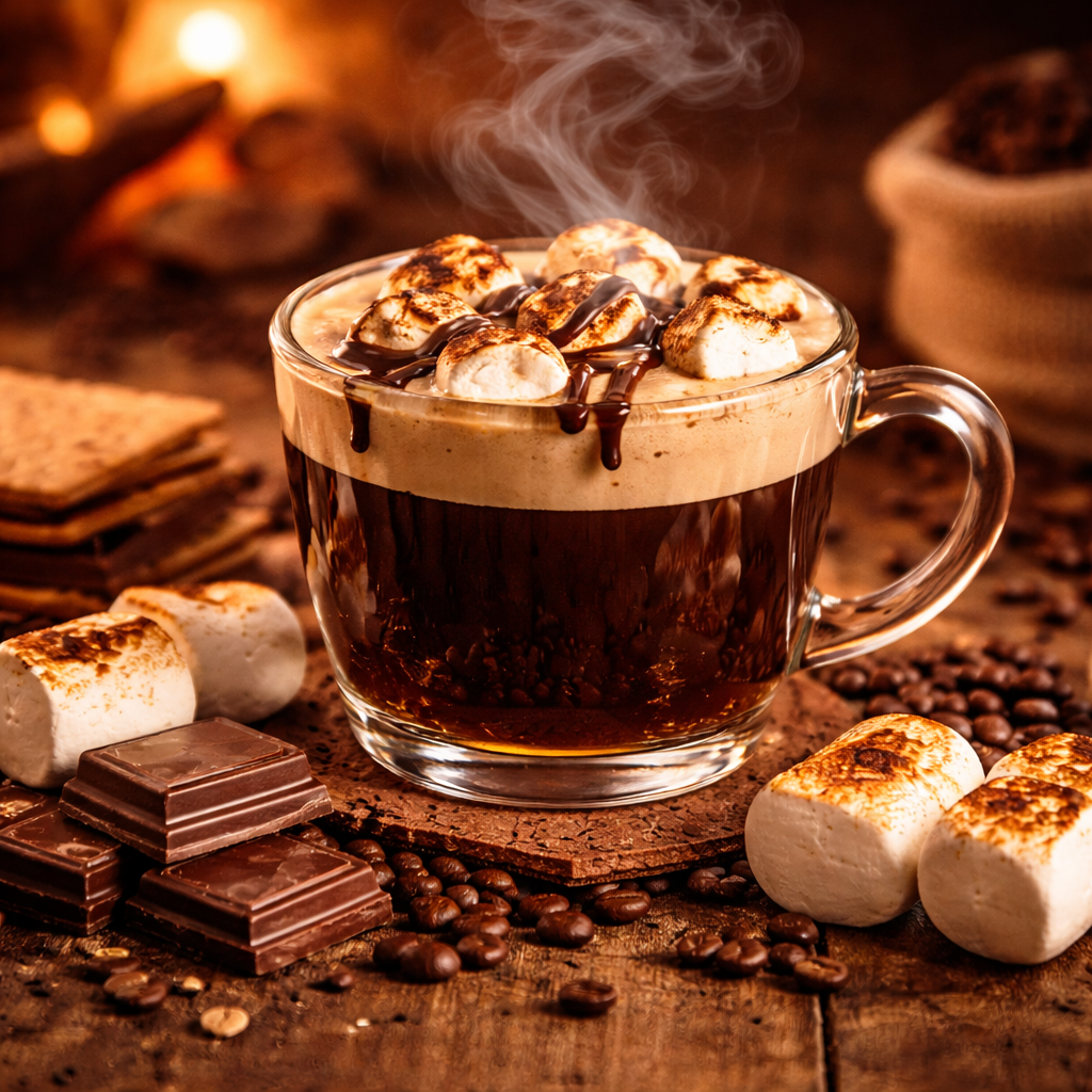 S'mores Coffee - Toasted Marshmallow & Chocolate Flavor