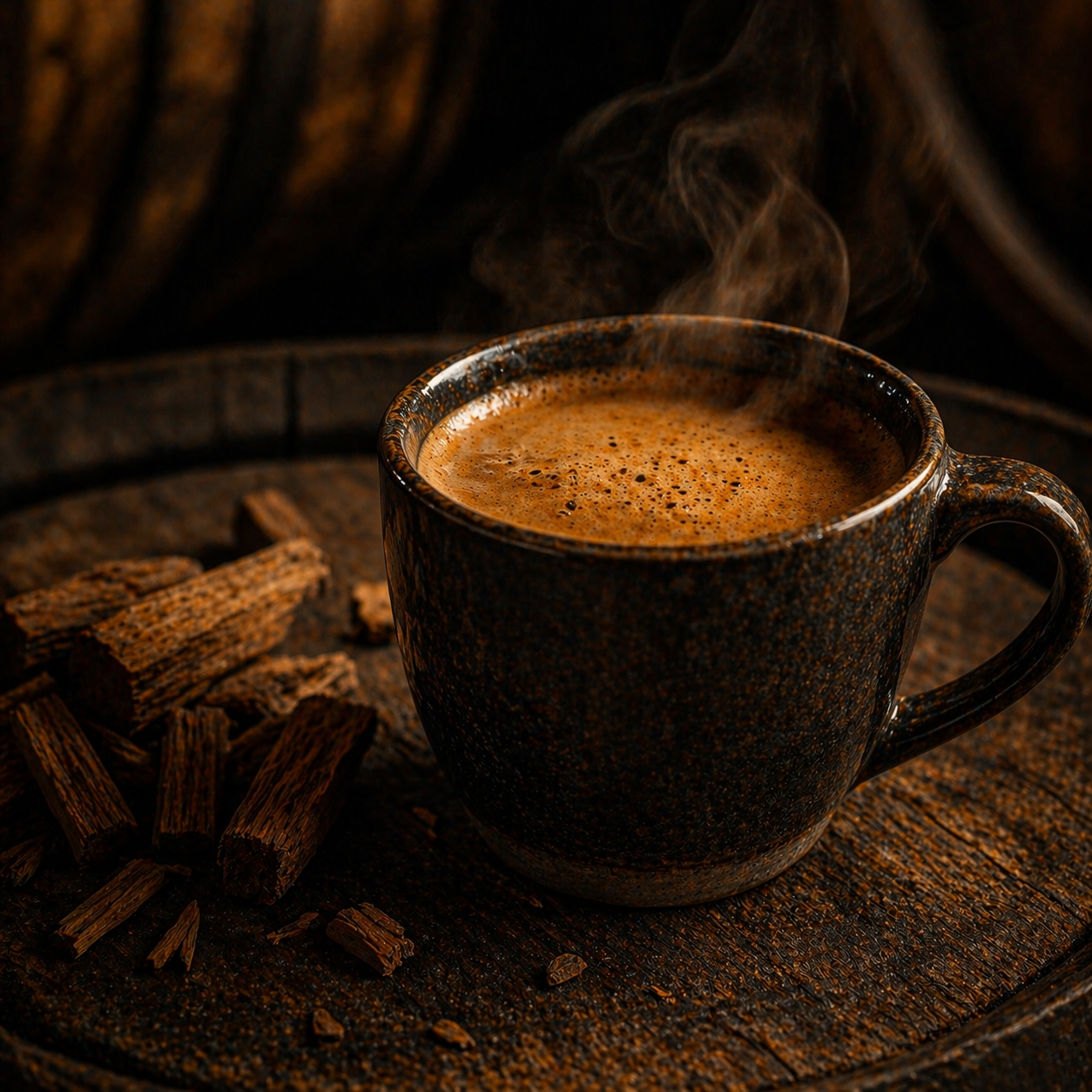 Whiskey Barrel Aged - Oak-Infused Specialty Coffee