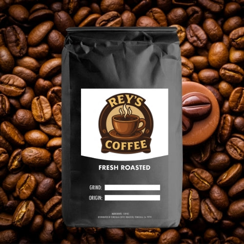 freshly roasted coffee beans