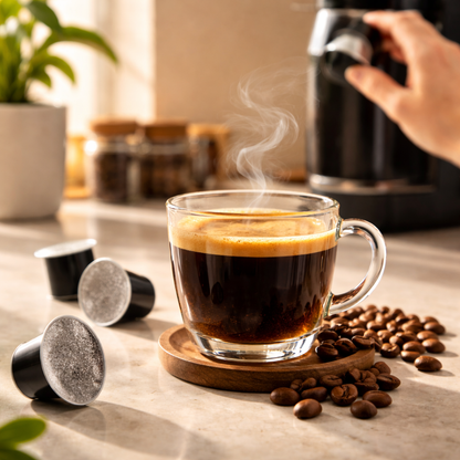 12-Pack Single Serve Coffee Capsules - Convenient & Flavorful