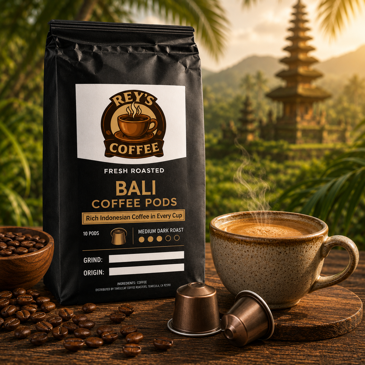 Bali Coffee Pods - Rich Indonesian Coffee in Every Cup