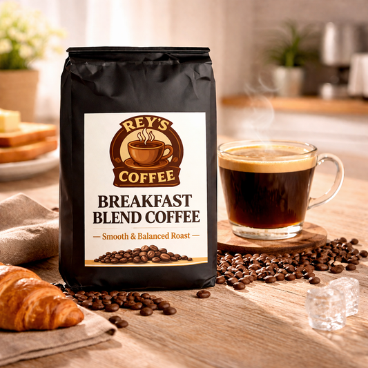 Breakfast Blend Coffee - Smooth & Balanced Roast