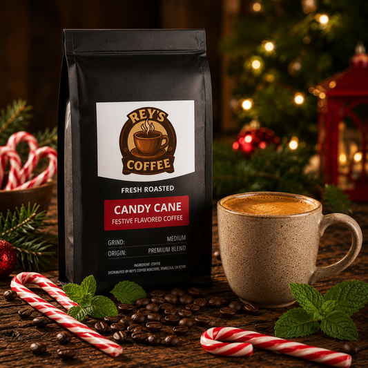Candy Cane - Festive Mint Flavored Coffee