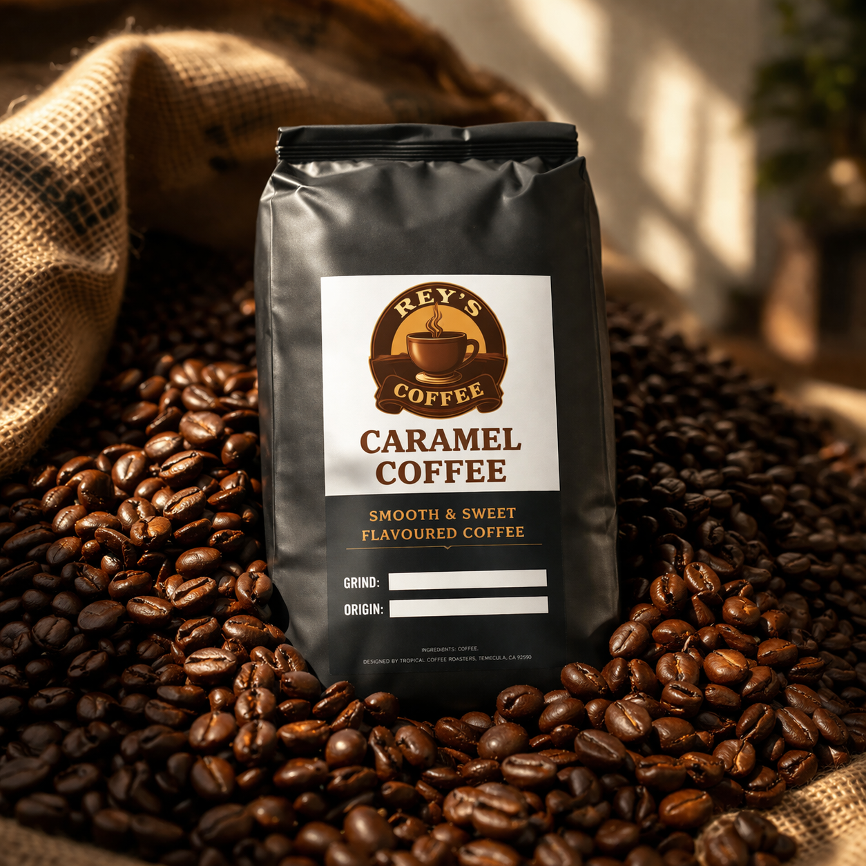 Caramel Coffee - Smooth & Sweet Flavoured Coffee