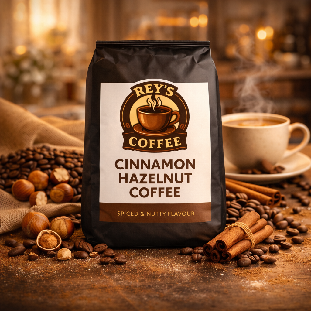 Cinnamon Hazelnut Coffee - Spiced & Nutty Flavour
