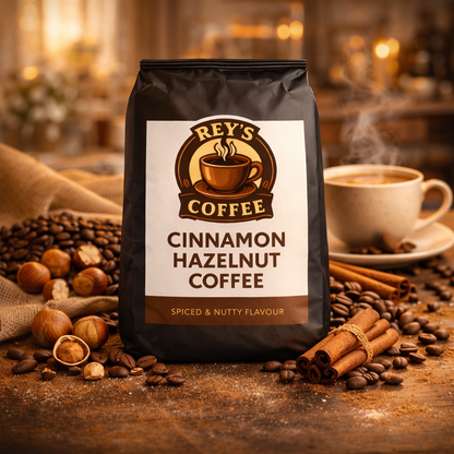 Cinnamon Hazelnut Coffee - Spiced & Nutty Flavour