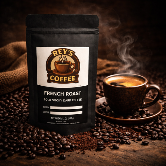 French Roast - Bold Smoky Dark Coffee
