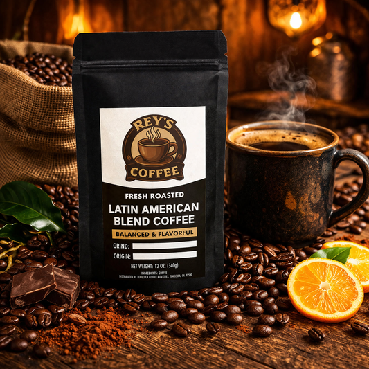 Latin American Blend Coffee - Balanced & Flavorful Roast