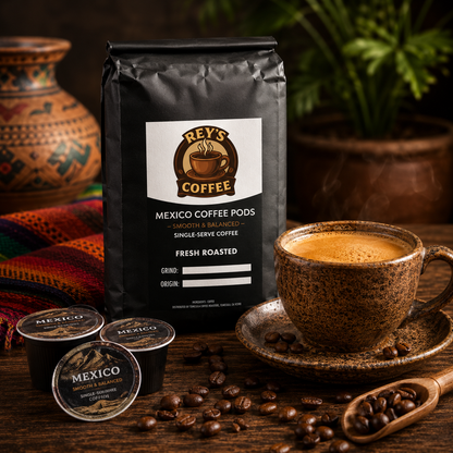 Mexico Coffee Pods - Smooth & Balanced Single-Serve Coffee