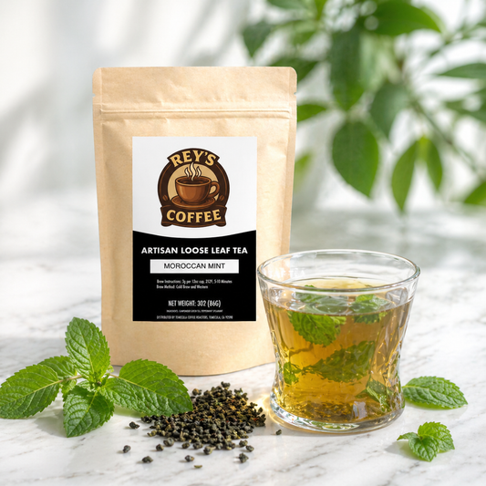 Moroccan Mint Tea - Refreshing Mint Green Tea Blend