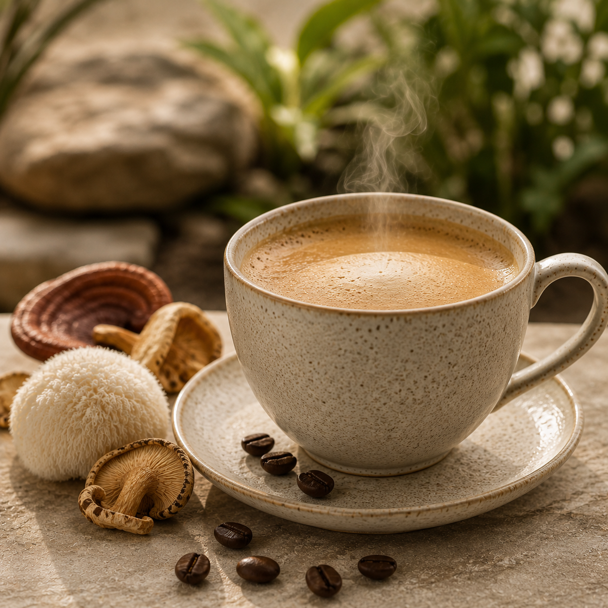 Coffee with Mushrooms Medium Roast - Smooth Functional Brew