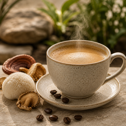 Coffee with Mushrooms Medium Roast - Smooth Functional Brew