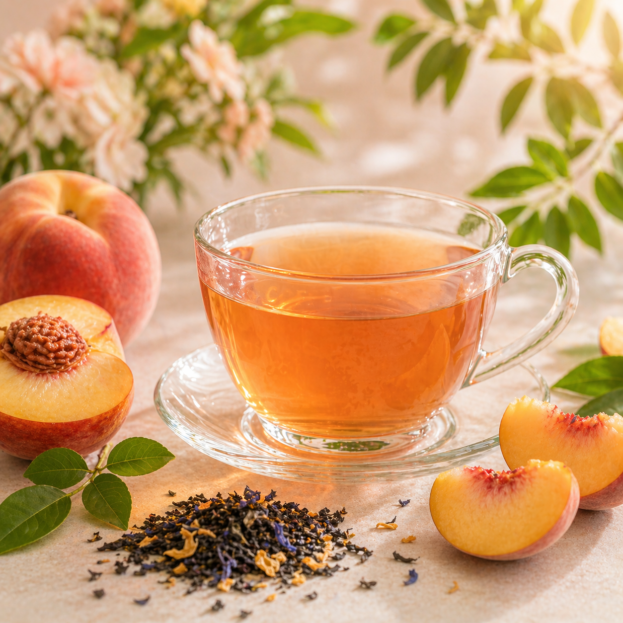 Peach Paradise Tea - Fruity Peach Flavored Tea