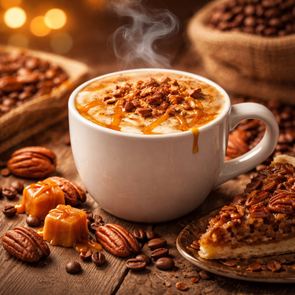 Pecan Pie Coffee - Sweet & Crunchy Flavored Coffee