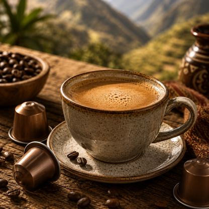 Peru Coffee Pods - Smooth & Balanced Single-Serve Coffee