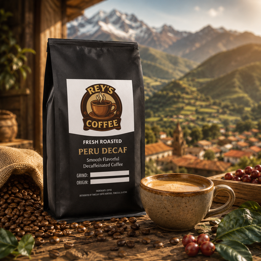 Peru Decaf - Smooth Flavorful Decaffeinated Coffee