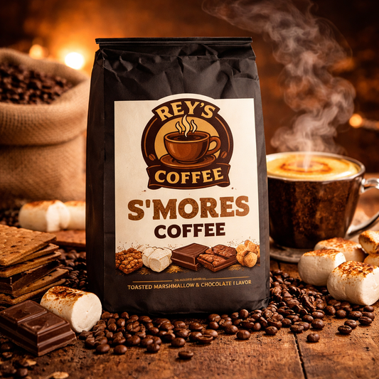 S'mores Coffee - Toasted Marshmallow & Chocolate Flavor