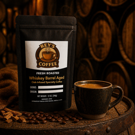 Whiskey Barrel Aged - Oak-Infused Specialty Coffee